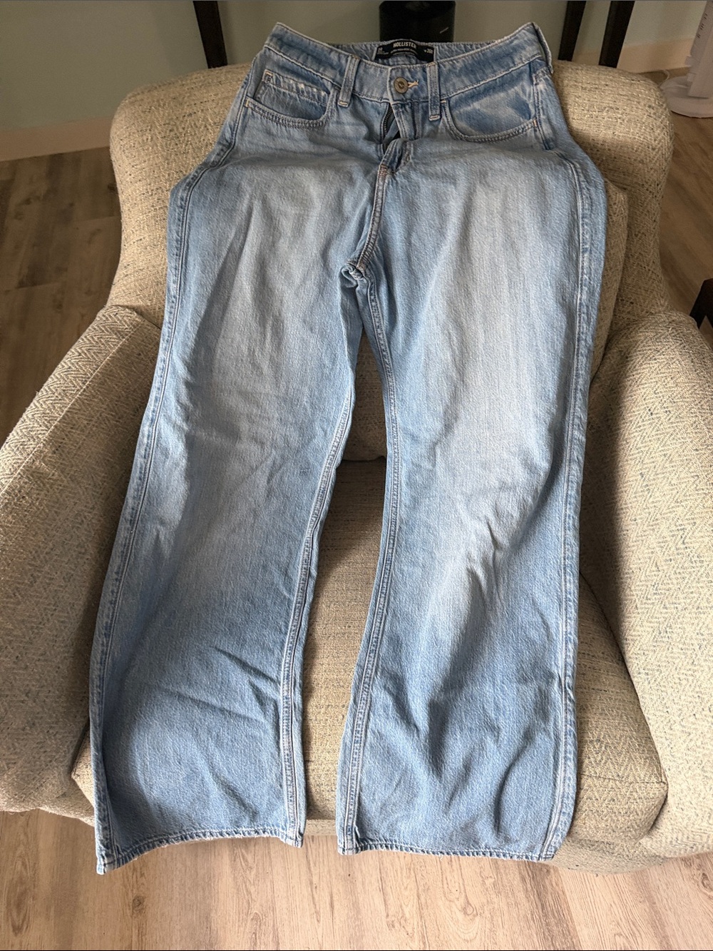 Hollister Light Blue Flare Jeans